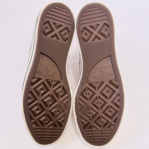 Converse Chuck Taylor Lift Platform Sparkling Glitter canvas high top sneakers - Picture 13 of 14